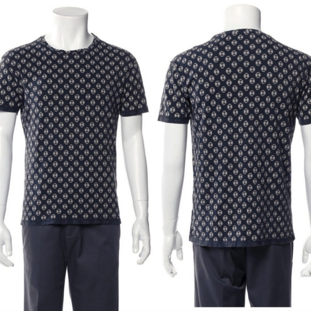 《 All Saints 》 Razor Crew Graphic Shirt